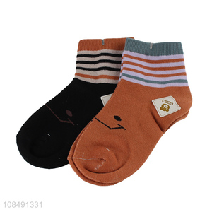 Top quality breathable children warm short socks for sale