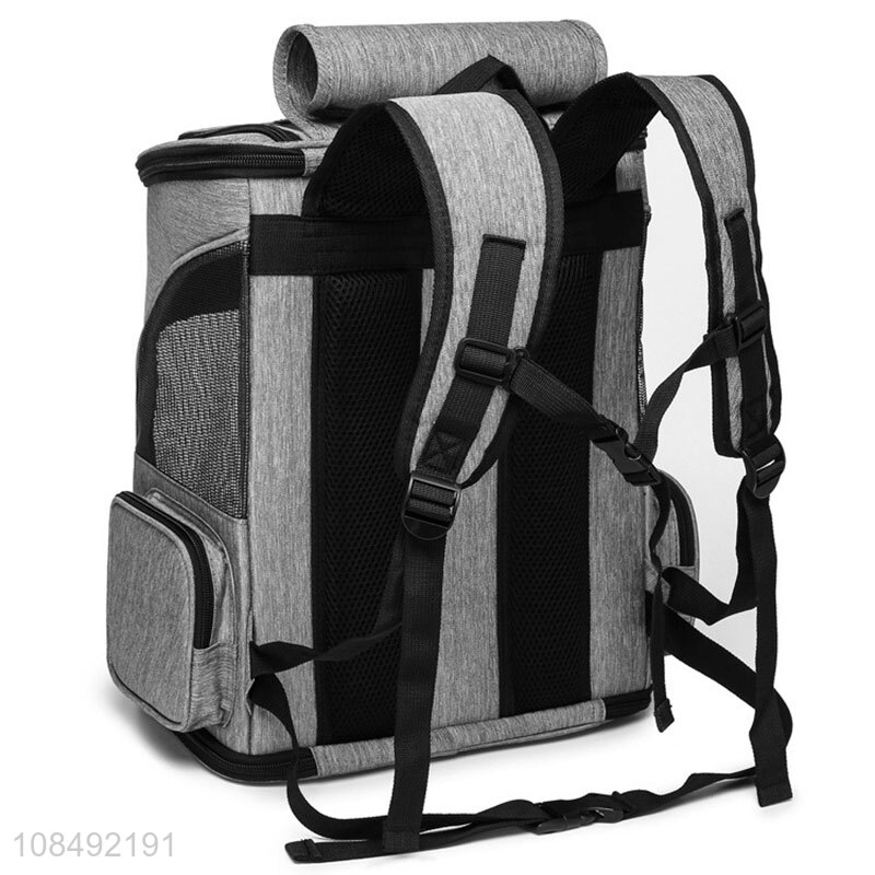 Factory direct sale nylon pet bag portable pet backpack