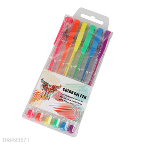 Best selling creative color rollerball pen gel pen