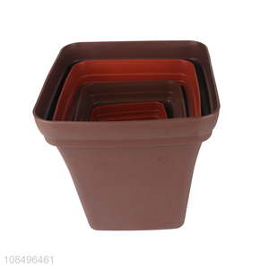 Factory wholesale garden decoration plastic flower pot