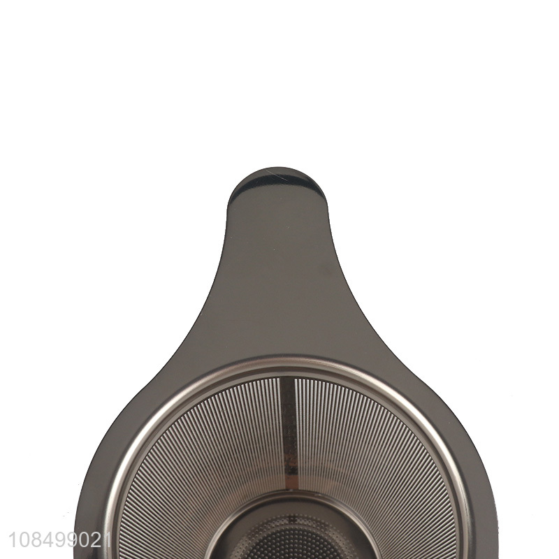 Wholesale food-grade stainless steel filter cup tea strainer