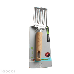 Custom logo manual stainless steel fresh ginger grater kitchen gadgets