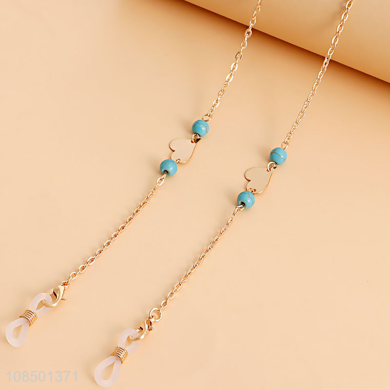 China market simple metal glasses chain ladies temperament hangings