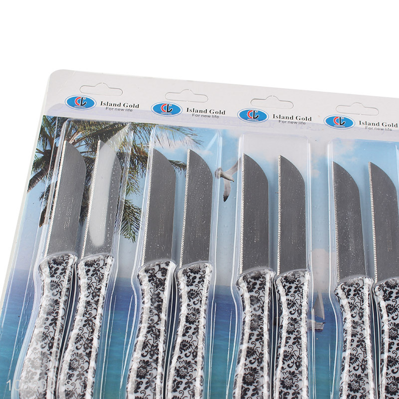 Hot sale stainless steel durable kitchen knife set wholesale