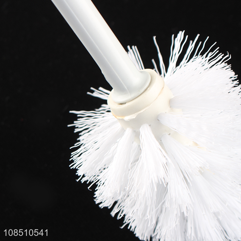 Popular products plastic white toilet brush cleaning brush for sale