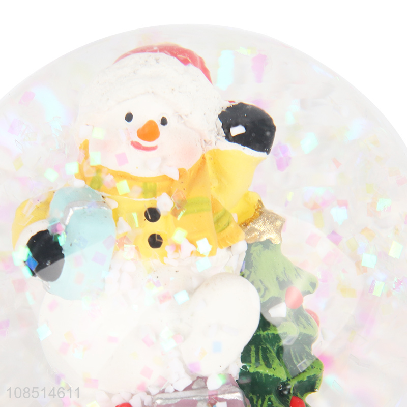 Factory price Christmas snow globe Christmas tabletop ornaments