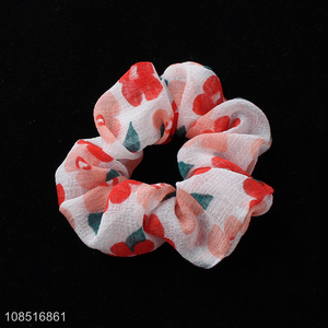 China imports stylish prints elastic hair scrunchies hair bands