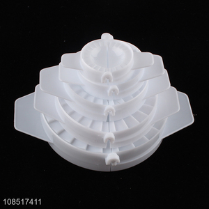 Good sale plastic kitchen tool handmade dumpling mould wholesale