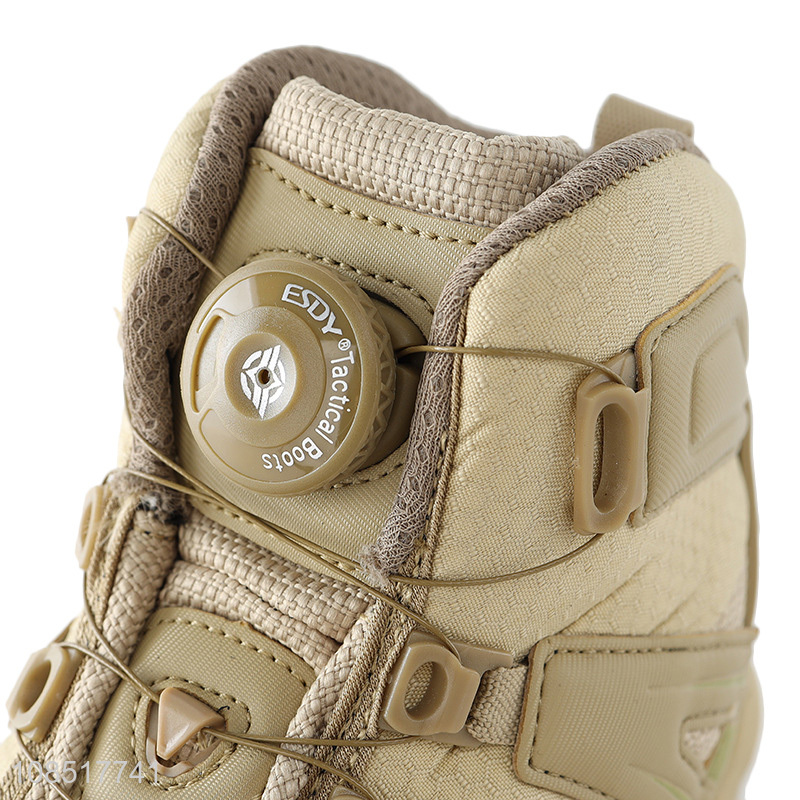 Factory supply men's tactical boots  waterproof desert boots