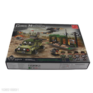 Cheap price army series children building block toys for sale