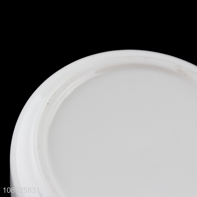 New products round ceramic salad bowl snack bowl for sale