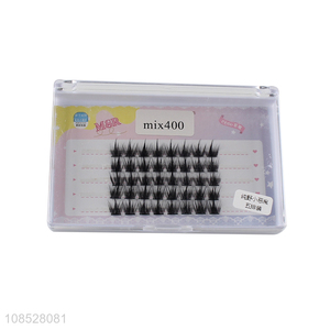 Factory price handmade false eyelash fake eyelash clusters