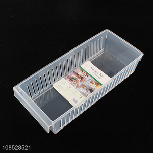 Hot selling refrigerator storage box drinks beverages storage bin