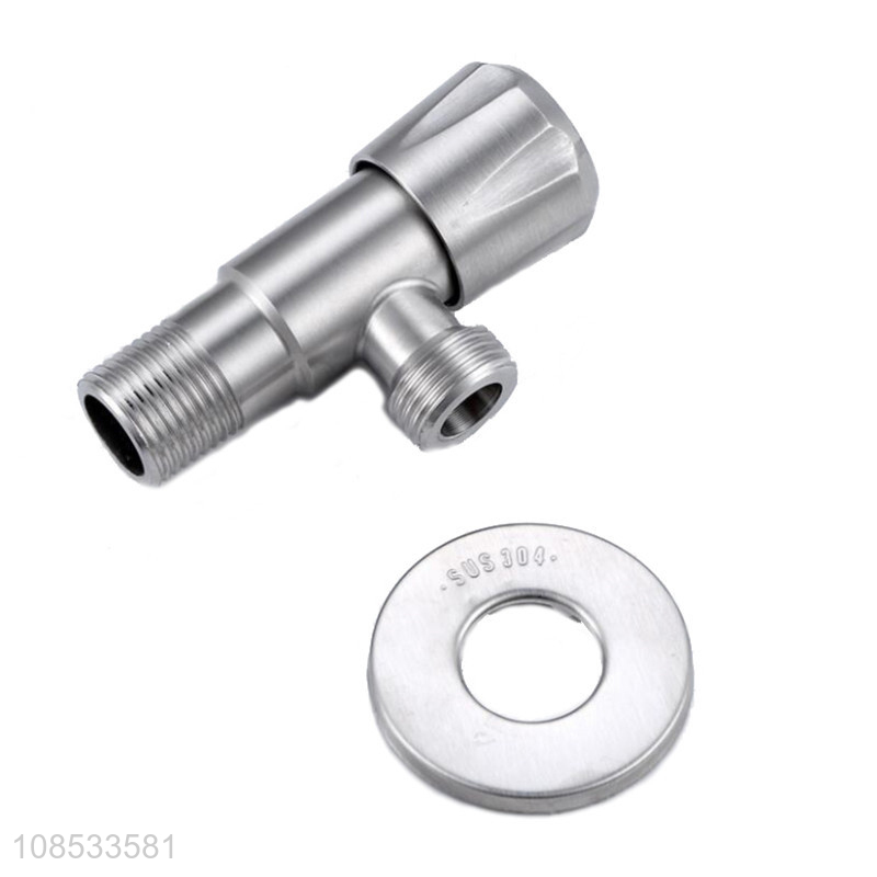 Wholesale 304 stainless steel angle valve water stop valve water heater fittings