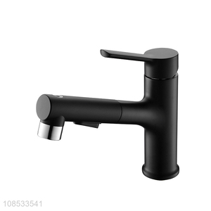 Popular design pull out single handle bathroom mixer tap waterb faucet