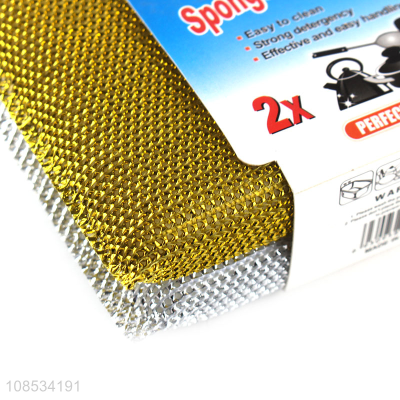 Good selling durable kitchen supplies cleaning sponge scrubbers