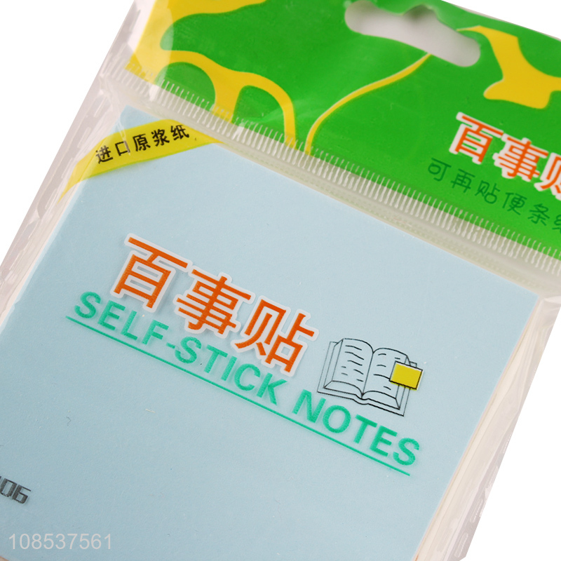 Good selling school office stationery self-stick notes wholesale