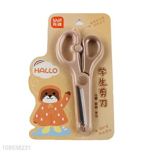 Wholesale safety kids students scissors office shool stationery