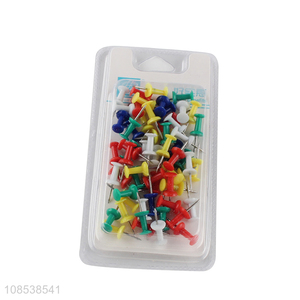 Good quality plastic head thumbtacks for cork board wall hangings