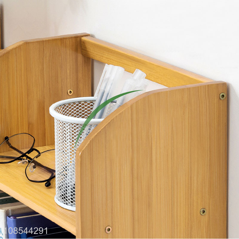Top sale home office desk storage rack bookshelf