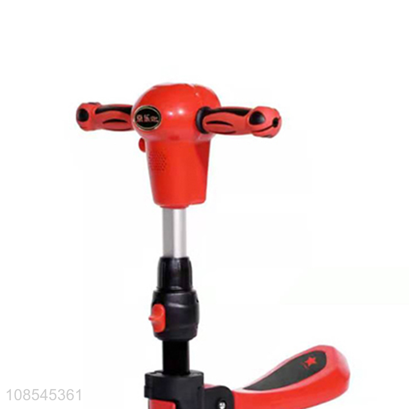 Most popular folding seat children balance scooter with music