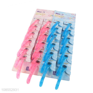 Good quality triple blades disposable razors for women ladies