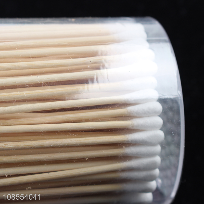 Wholesale 200pcs plastic cotton swabs disposable cotton buds