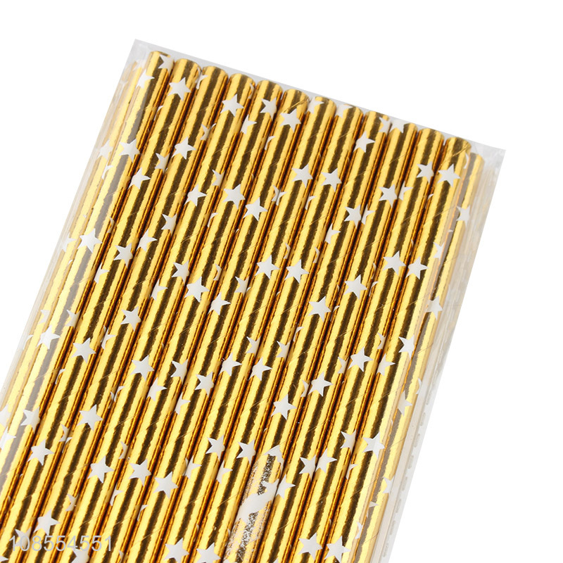 Top products food grade disposable paper straw for juice