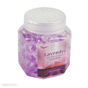 Top quality lavender crystal beads air freshener