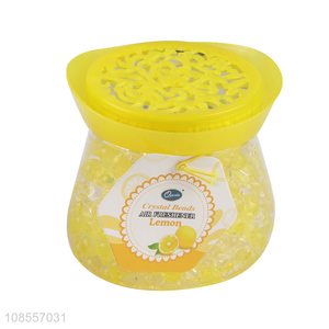 Popular products lemon crystal beads air freshener