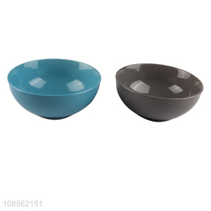 Good quality solid color ceramic bowl household rice bowl