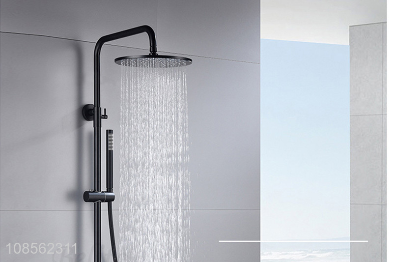 Low price thermostatic booster hand shower system set