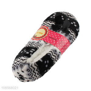 Low price comfortable soft warm indoor floor home slippers