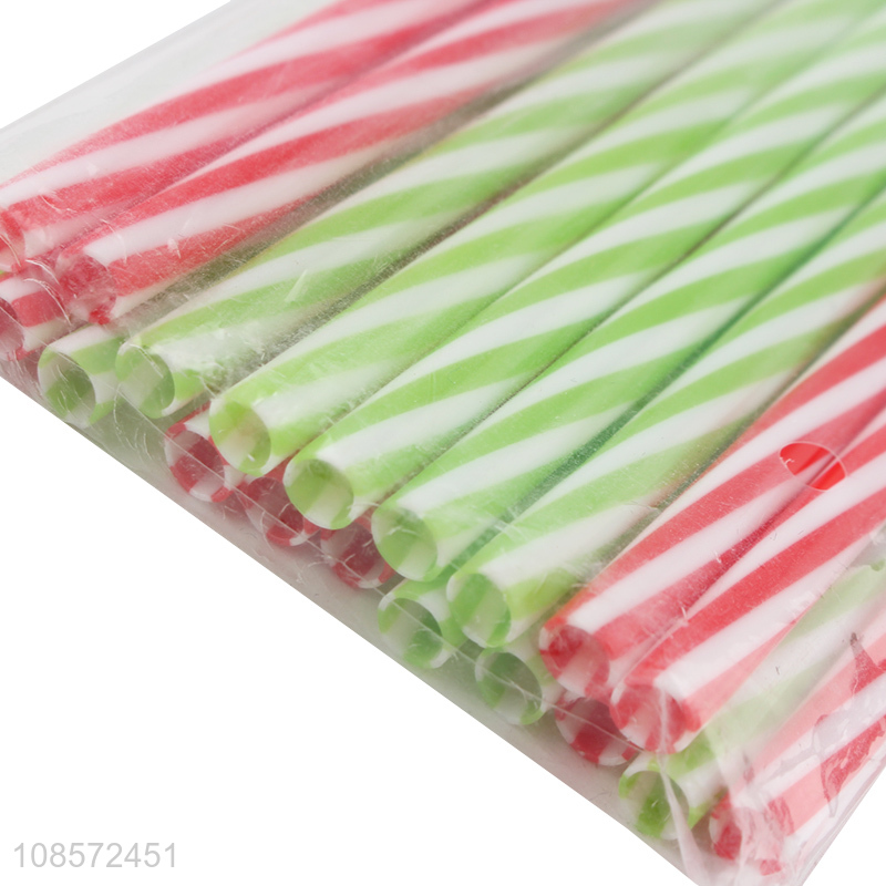 Factory price disposable plastic drinking straw juice straw