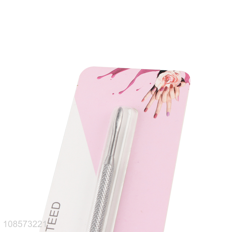 Latest design nail cleaner tool cuticle pusher fordaily use