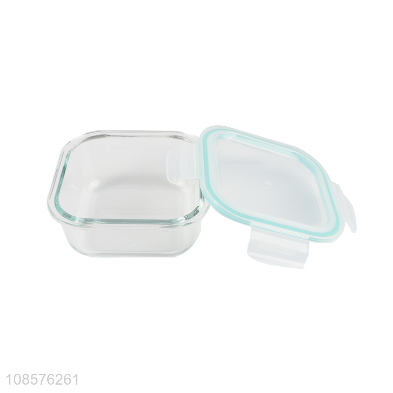 Wholesale 3pcs glass fresh-keeping bowls food storage container