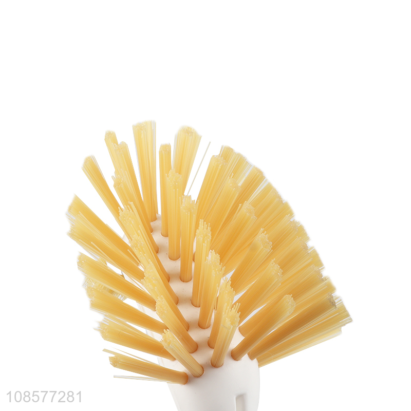 Hot selling long handle pot dish brush for kitchen cleaning