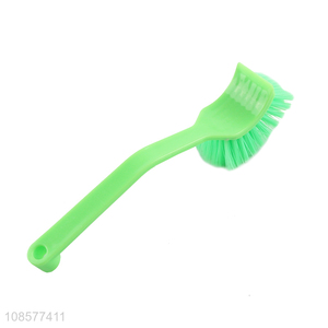 Yiwu market long handle pot dish brush for kitchen cleaning