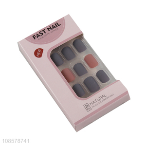 Good price 24pcs nail tips full cover fake nails