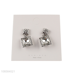 China products silver jewelry accessories earrings ear studs