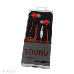 Most popular bass surging sound wired earphones for sale