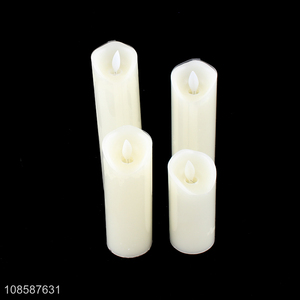 Yiwu market flameless flickering led tealight candle for decoration