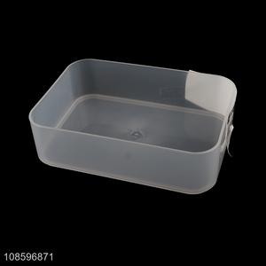 Top products plastic clear rectangle storage box for sale