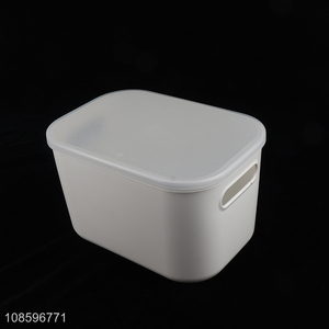 Top products large capacity plastic storage box with handle