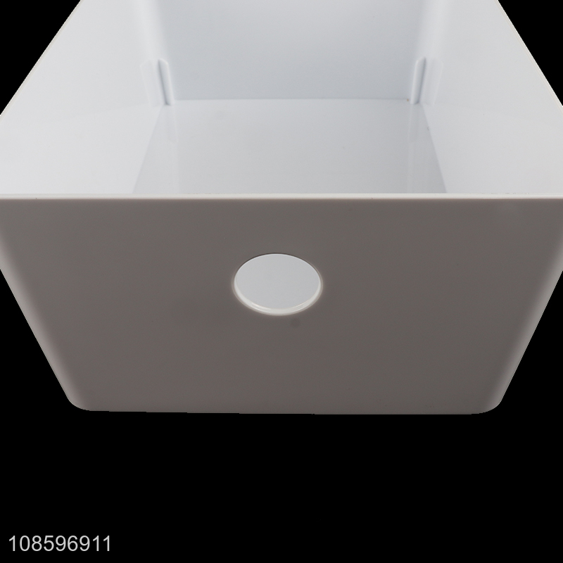 New arrival plastic large capacity storage box with lid