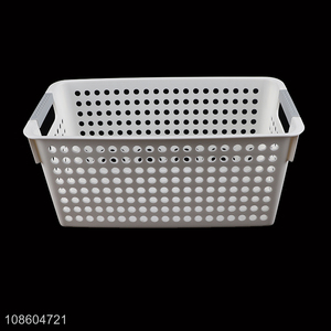 Factory direct sale food snack PP plastic household storage basket