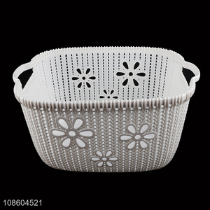 Good quality kitchen fruit vegetable storage basket with handle