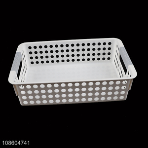 Popular products portable home office desktop storage basket for sale