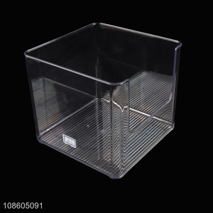 Wholesale small multi-purpose makeup storage bin plastic storage box