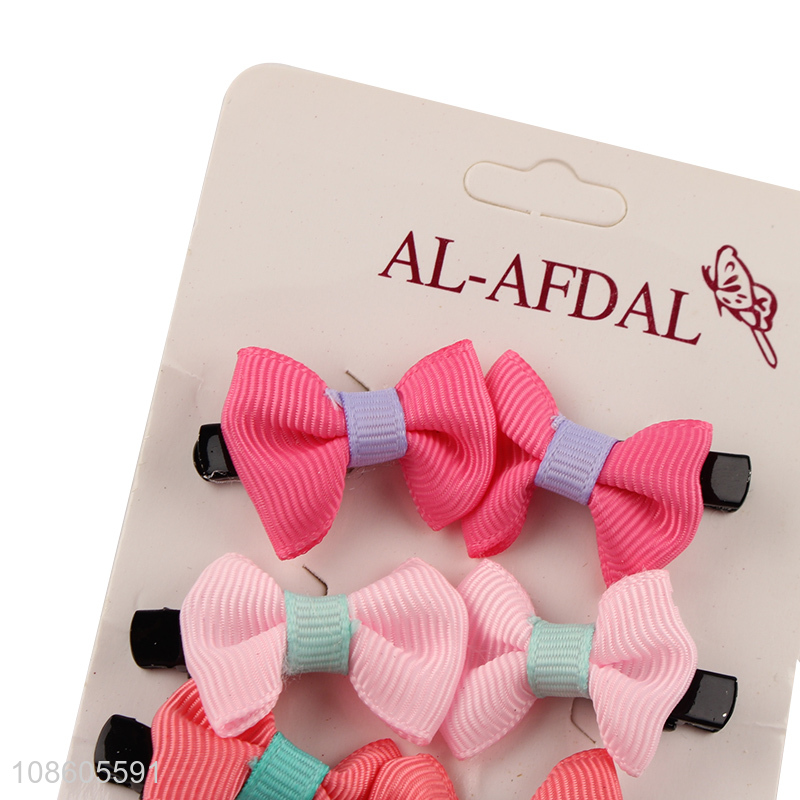 Wholesale bowknot hair clips hairpins hair accessories headwear